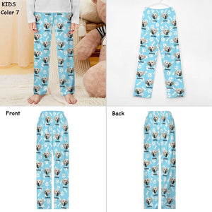 Custom Pajama Pants,Custom Dog Face Pajama,Personalized Pet Photo Pajamas,Men Pajama,Women Pajama,Personalized Gift,Graduation party Gifts