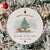 Promoted to Grandparents Christmas Ornament, Pregnancy Announcement, Expecting Baby, New Grandma and Grandpa Xmas Bauble