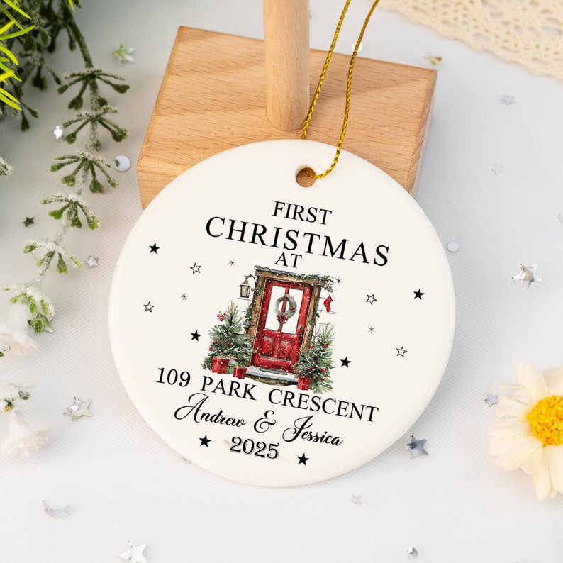 First Christmas In Our New Home, Happy New Home Gift, New Home Tree Decor, Couples Gift, New Home Keepsake Gift, Housewarming Bauble Gift