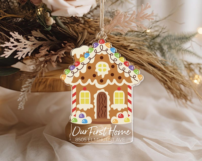 Our First Home Ornament, First Christmas In Our New Home Ornament, First House Together Ornament, New House Ornament, New Home Keepsake