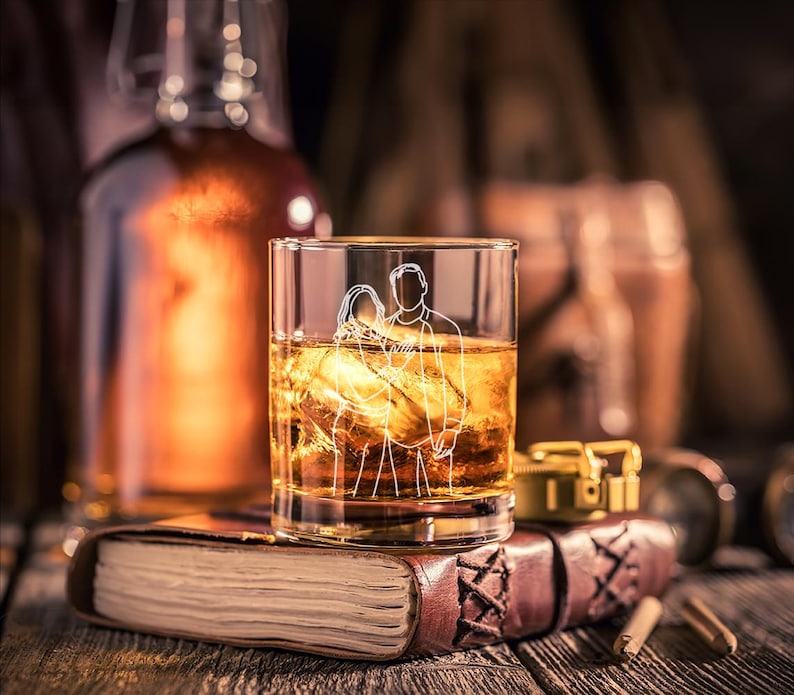 I Love Your Face Especially When it between my leg Personalized Engraved Whiskey Glass, Custom Name Whiskey Gift For Men, Anniversary Gifts