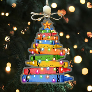 Christmas Teacher Ornament, Christmas Book Tree, Teacher Appreciation Gifts, Christmas Gift For Teacher, Teacher Life, Christmas Ornament