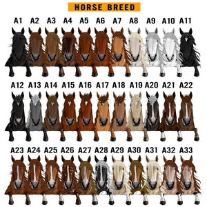 Personalized Horse Christmas Stockings, Horse Christmas Stocking, Custom Farmhouse Stocking, Gift for Horses, Horse Lovers Gift, Cowboy Gift