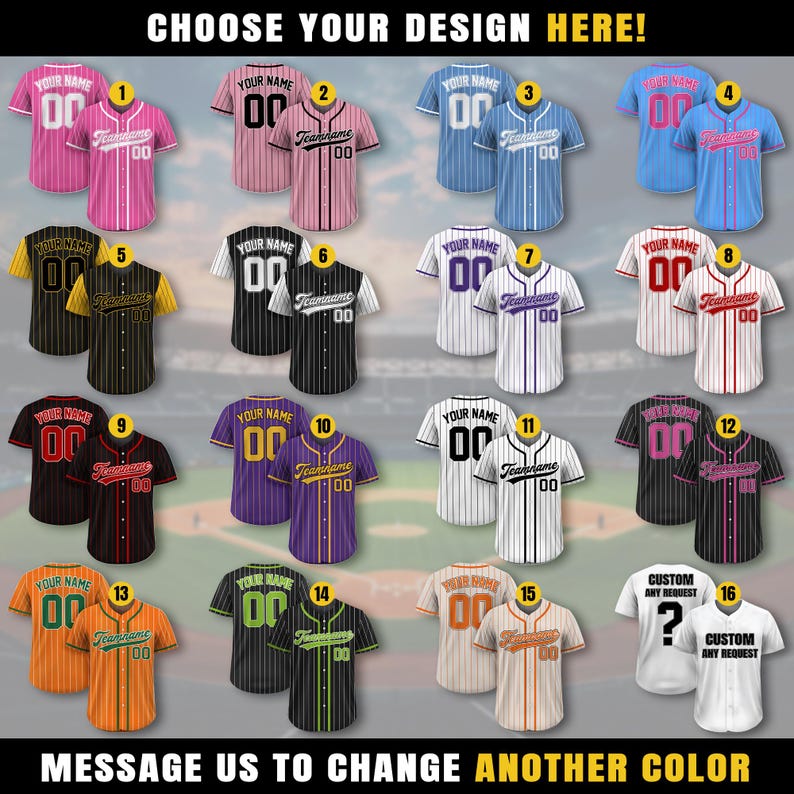 Custom Team Name Number Baseball Jersey Pinstripe, Custom Baseball Jersey for Men Women Youth Kid, Personalized Pinstripe Jersey Sand Orange