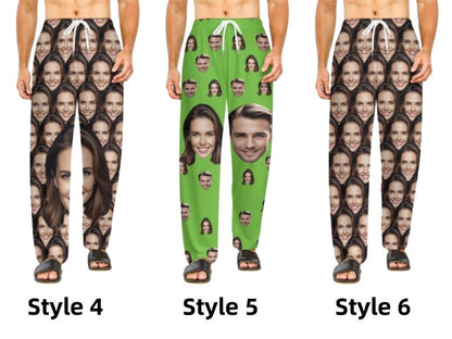 Custom Funny Face Pajama Pants for Women/Men,Personalized Face Pajamas,Unisex Pajama Pants,Custom Pet Face Pajama Pants,Gifts for him/her il_794xN.6304840418_lref.jpg