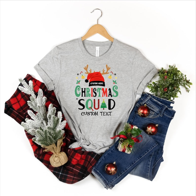 Christmas Squad Shirt, Family Christmas 2024 Shirts, Christmas Group Shirt, Christmas Family Shirt, Christmas Pajamas, Family Matching Shirt