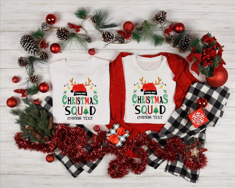 Christmas Squad Shirt, Family Christmas 2024 Shirts, Christmas Group Shirt, Christmas Family Shirt, Christmas Pajamas, Family Matching Shirt
