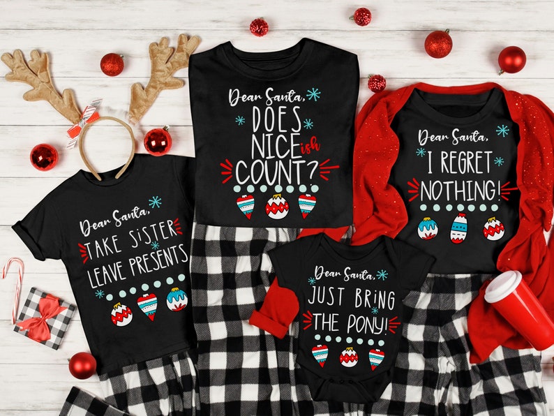 Family Christmas Shirts, Matching Family Christmas Outfits , Holiday T-Shirts, Christmas PJs Family, Family Christmas Shirts, Matching