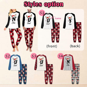 Custom Face Pajamas Set for Women Men, Couple Mathcing Pajamas, Christmas PJS, Christmas Gifts, Personalized Name PJ, Custom Face Loungewear