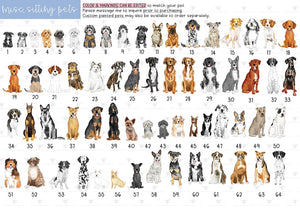 Festive Christmas Mix and Match Pet Garden Flag | Personalized Pet Yard Flag, Goldendoodle, Golden Retriever, Lab, GSP, Spaniel, Cat