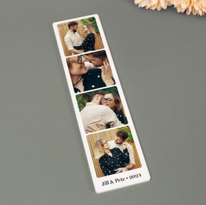 Personalized Photo Strips Magnet Photo Fridge Magnets Best Friends Couples Gift Wedding Engagement Gift For Her Photo Collage Picture