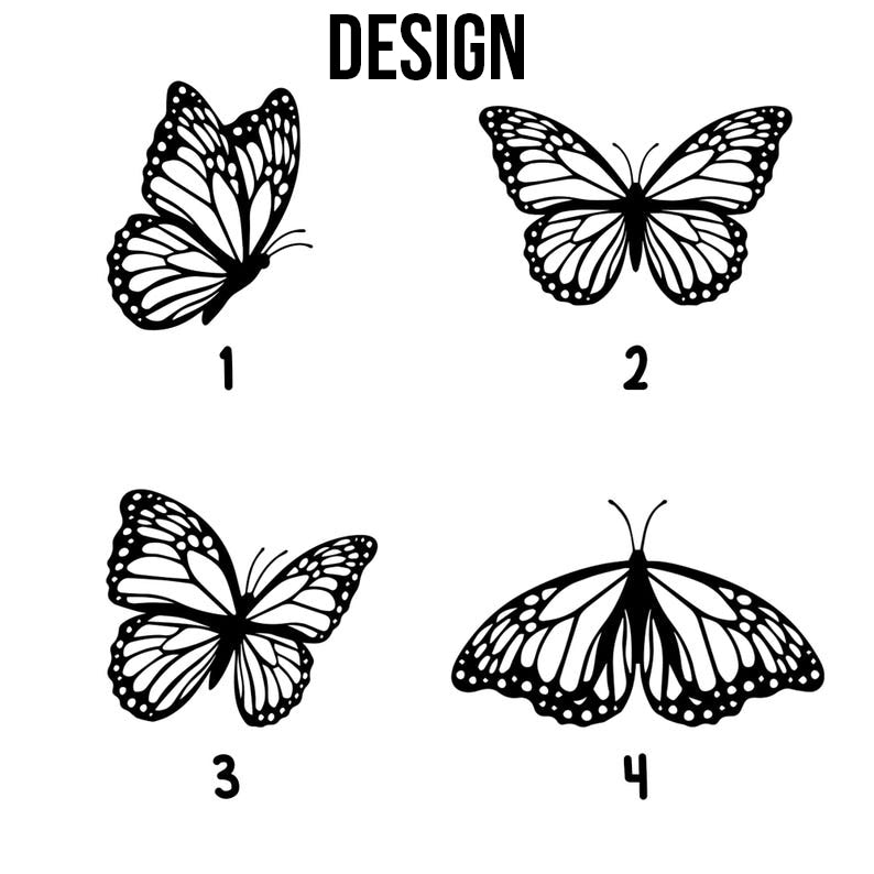 Personalized Butterfly Layered Wood Ornament, Custom Name Butterfly Christmas Tree Ornament, Butterfly Christmas Home Decor, Butterfly Gifts