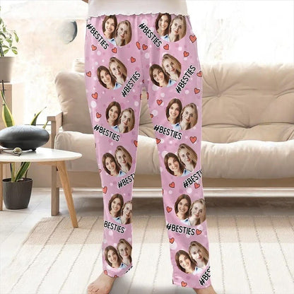 Custom Photo Besties Sisters Hashtag - Personalized Pajama Pants - Best Friend Matching Pants - BFF Pants il_794xN.6312903825_kkay_1.jpg