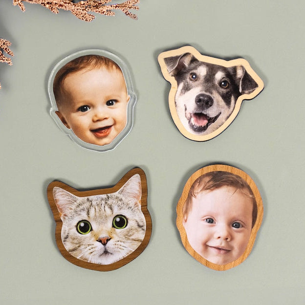 Custom Pet Magnet Fridge Magnets Dog Cat Pet Custom Magnet Personalized Pet Memorial