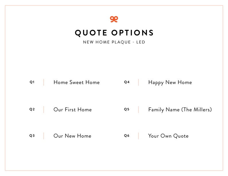 Personalized New Home LED Light, Housewarming Gift, New Home Gift, First Home Gift, Realtor Closing Gift, Home Sweet Home