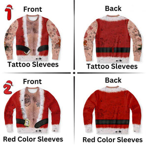 Ugly christmas sweater women men, Office party sweater, Cringy christmas jumper, Womens mens vulgar sweatshirt, Obscene Christmas Sweater