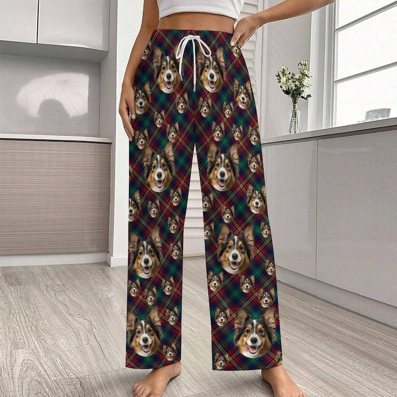 Custom Pet Pajama Pants, Custom Dog Personalized Pajama Pants, Custom Pet Portrait Pajama pants, Christmas Pajama Pants, Family Pajama Pants il_794xN.6323155537_ki77.jpg