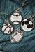 Custom Sports Ball Ornaments | Personalized Wooden Ornaments | Football, Baseball, Basketball, Soccer Ball Decor | Meaningful Holiday Gifts