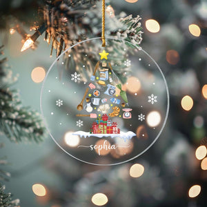 Personalized Baker Ornament, Cooking Ornament, Gift for Mom, Gift for Chef, Baker Gift, Gift for Baker, Baking Christmas Ornament, Chef Gift