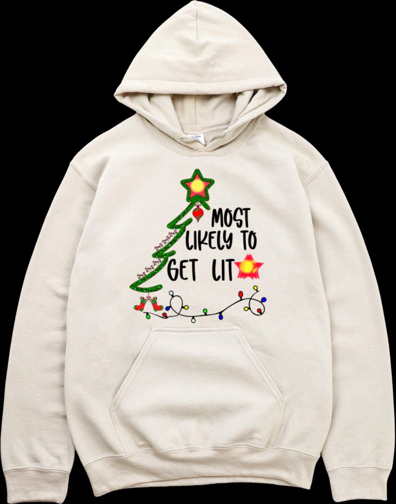 Christmas CUSTOM Sweatshirt,Most Likely Matching Family Christmas Sweatshirt,Funny Christmas Hoodies,Christmas Long Sleeve,Christmas Sweater
