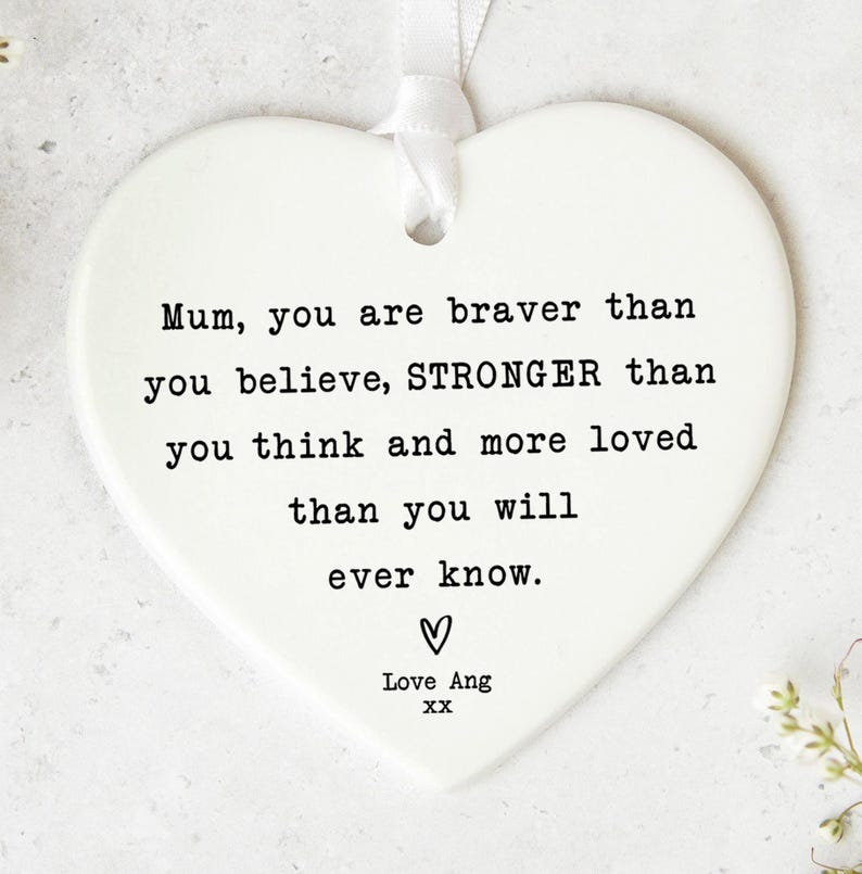 Mum Gift | Keepsake Mum's Birthday | Present For Mom | Mothers Day Gift | Mum Gift | Thank You Mum | Gift For Her