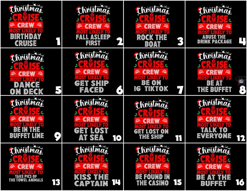 Custom Christmas Cruise Crew Shirt: Holiday Vacation Tee