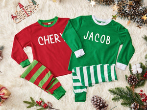Family Christmas Pajamas, Matching Christmas Pajamas, Personalized Christmas Pajamas, Family Christmas PJs, Kids Toddler Christmas Pajama