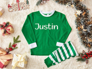 Family Christmas Pajamas, Matching Christmas Pajamas, Personalized Christmas Pajamas, Family Christmas PJs, Kids Toddler Christmas Pajama