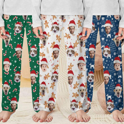 Christmas Pajama Pants with Faces, Faces on Pajamas, Face Pajama Pants, Personalized Pajamas with Face, Custom Face Pajamas, Gift for Family il_794xN.6335687567_elw3.jpg