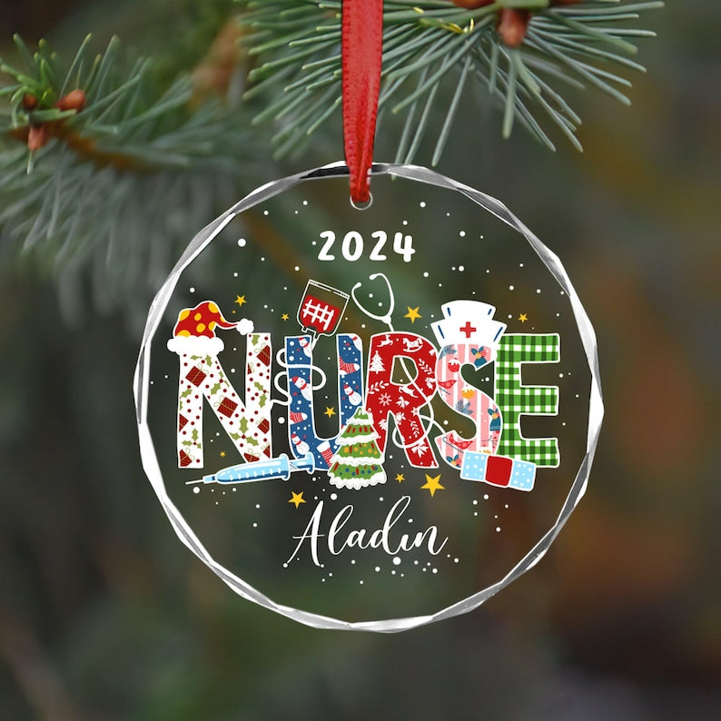 Nurse Ornament, New Nurse Gift, Nurse Christmas Ornament, Graduation Ornament, Graduation Gift, RN Gift, BSN Gift, Nursing Graduation Gift