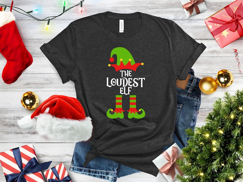 Custom The Elf Shirt, Custom Elf Shirt, Christmas Family Matching, Funny Christmas Shirt, Christmas Elf Shirts,Christmas Family Matching Tee