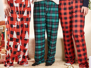 Christmas Pants for Family, Buffalo Plaid Pants, Matching Christmas pants,Family Pants, Christmas Kids Toddler, Baby, Mommy and Me