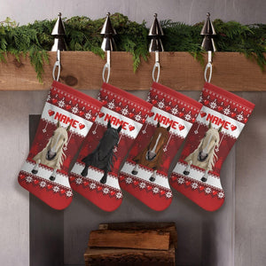 Personalized Horse Christmas Stockings, Horse Christmas Stocking, Custom Farmhouse Stocking, Gift for Horses, Horse Lovers Gift, Cowboy Gift