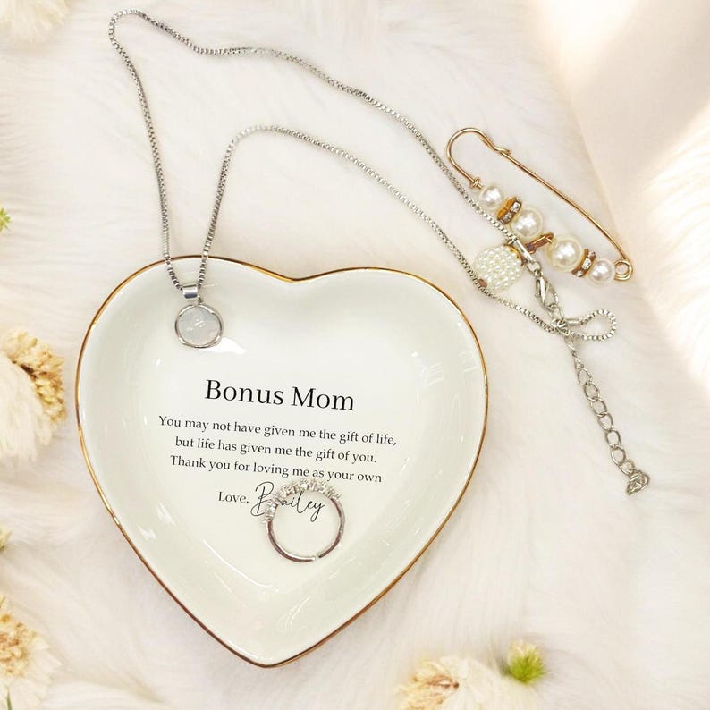 Bonus Mom Gift From Bonus Daughter/Godmother Personalized Gift/Wedding Gift For Bonus Mom/Stepmom Gift/Mother-in-Law Gifts/Mothers Day Gifts