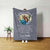 Personalized Memorial Blanket, A Hug From Heaven Gift, Memorial Photo Blanket, Remembrance Blanket, Christmas gift, In Loving Memory Blanket
