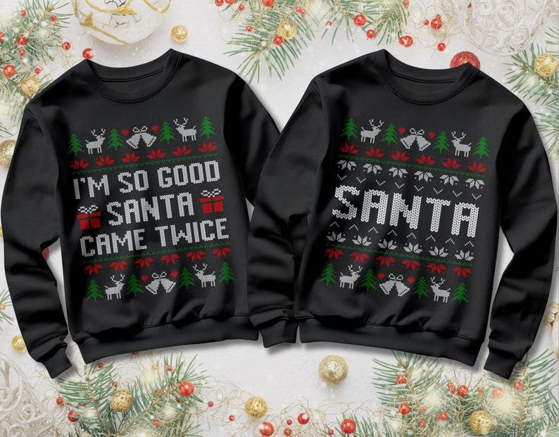 Couples Christmas Shirts: Matching Christmas Shirts, Couples Christmas Sweaters, Matching Couple Shirts, Matching Ugly Christmas Sweaters