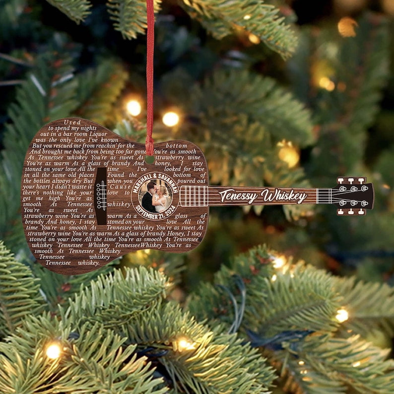 First Christmas Married Ornaments, Mr And Mrs Photo, Our First Christmas, Just Married Ornament, Wedding Couple Custom Gift