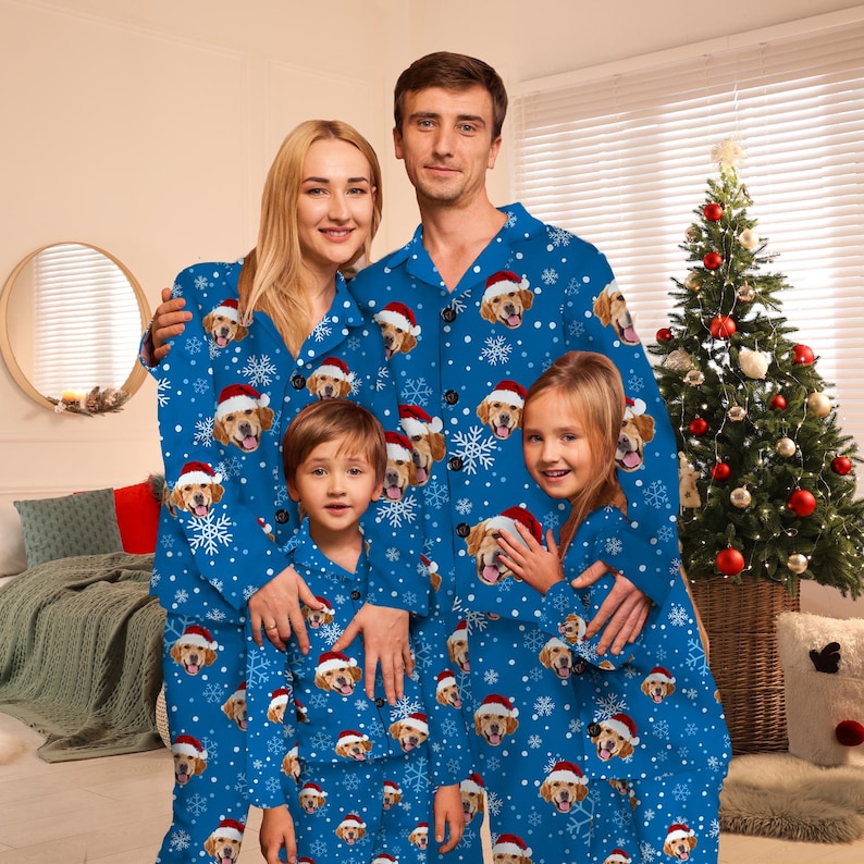Custom Christmas Family Pajamas Sets,Personalized Pajamas with Photo,Custom Long Sleeve Nightwear,Matching Couples Pajamas,Gifts for Women il_794xN.6356443574_15br.jpg