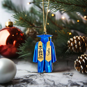 Personalized Graduation Ornament 2024, High School Graduation Gift, New Graduate Gift, Graduation Gifts For Her,Him, College Graduation Gift