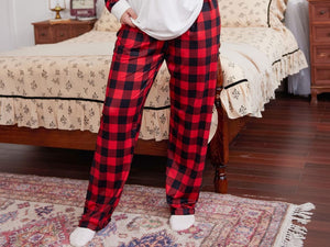 Christmas Pants for Family, Buffalo Plaid Pants, Matching Christmas pants,Family Pants, Christmas Kids Toddler, Baby, Mommy and Me