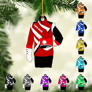 Personalized Marching Band Uniform Ornament, Band Uniform Ornament, Wood Ornament, Christmas Band Ornament, Marching Band Wooded Ornament