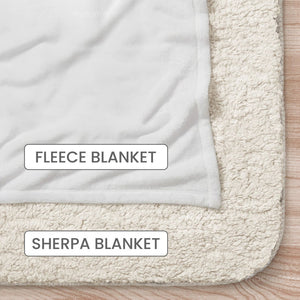 Personalized Memorial Photo Blanket, Think Of This Blanket As A Hug From Heaven, Gift For Loss Of Loved One, Bereavement Gift, Sympathy Gift