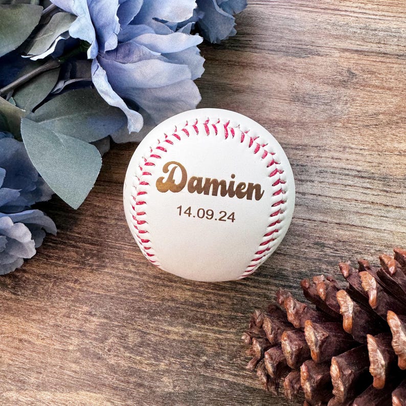 Personalized Baseball Gift - Player Name, Player Number, Team Name, with Year, Gift For Him, Custom Baseball, Wedding party gifts
