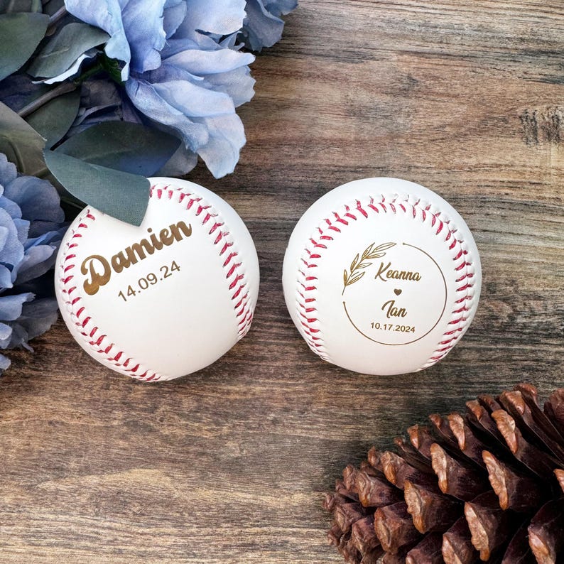 Personalized Baseball Gift - Player Name, Player Number, Team Name, with Year, Gift For Him, Custom Baseball, Wedding party gifts