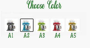 Makezbright Baker - Baking Mixer Lights - Personalized Christmas Ornament, Christmas Gift For Baking Lover, Baking Mixer Christmas Ornament