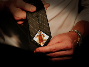 Tie Patch with Custom Photo, Father of the Bride Gift, Tie Photo Patch, Tie Picture Patch Personalized, Father of the Groom, Tie Sticker