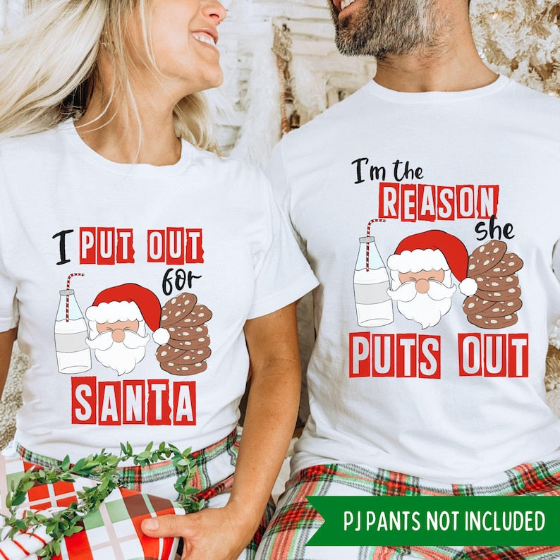 Couple Christmas Sweatshirts, Couple Matching Xmas, Xmas Couple Shirt, Funny Couples Crewneck, Couple Holiday Shirts