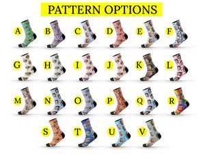 Custom Pet Photo Socks: Personalized Dog Face Gift