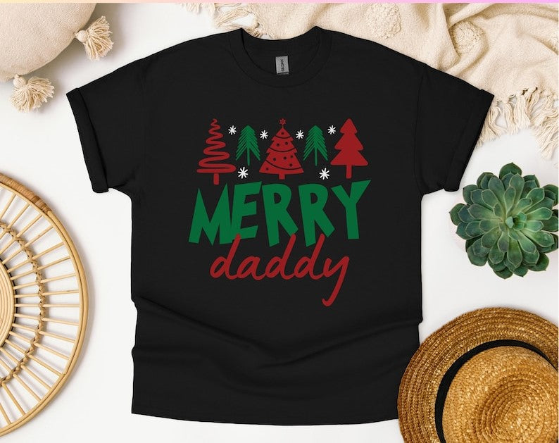 Christmas Family Shirt: Matching Family Christmas Shirts, Family Matching Outfits, Family Christmas Shirt, Merry Mama Merry Mini Merry Daddy