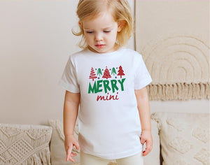 Christmas Family Shirt: Matching Family Christmas Shirts, Family Matching Outfits, Family Christmas Shirt, Merry Mama Merry Mini Merry Daddy